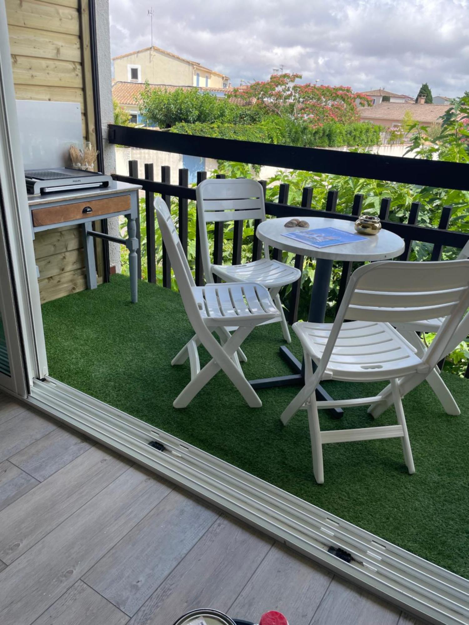 Appartement 6 Personnes 르그로뒤후아 외부 사진