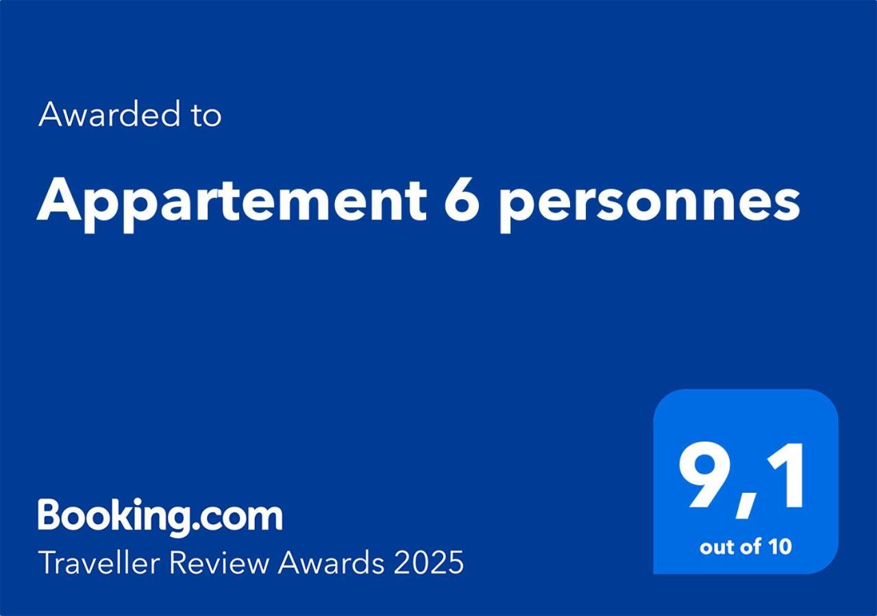 Appartement 6 Personnes 르그로뒤후아 외부 사진